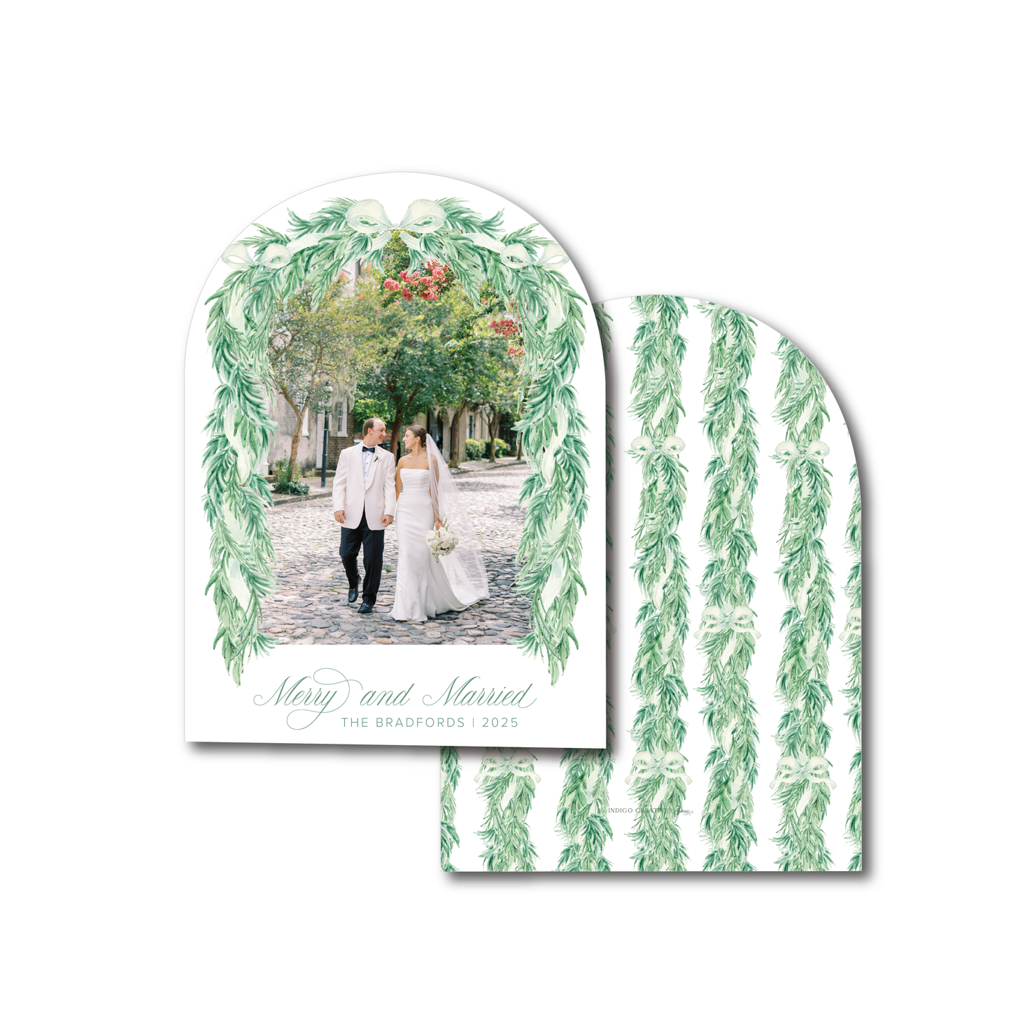 Gilded Greetings Garland