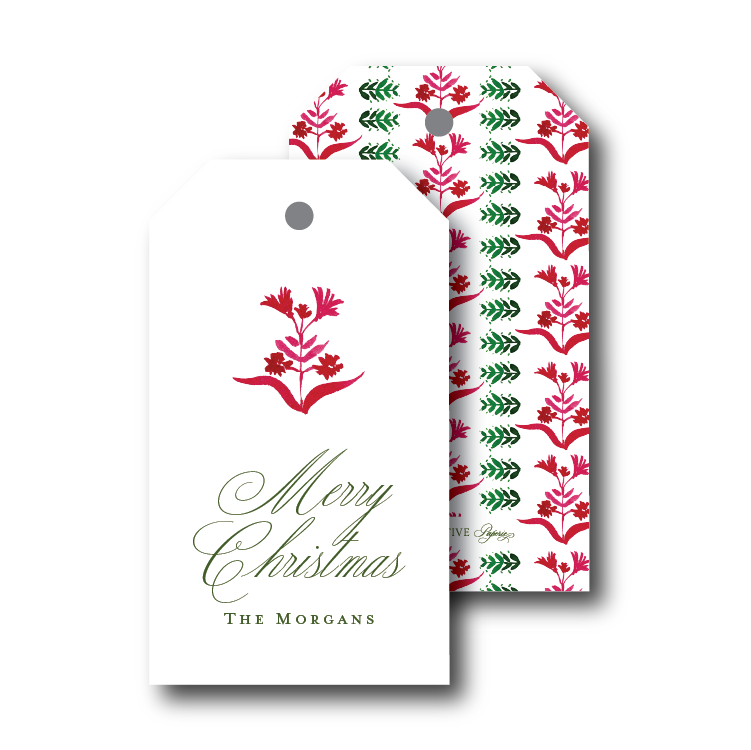 Holiday Block Tags