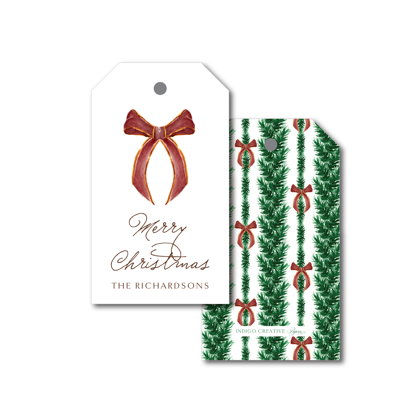 Velvet & Pine Gift Tags