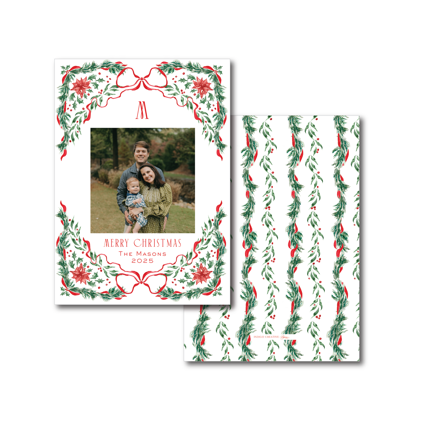 Classic Christmas Frame