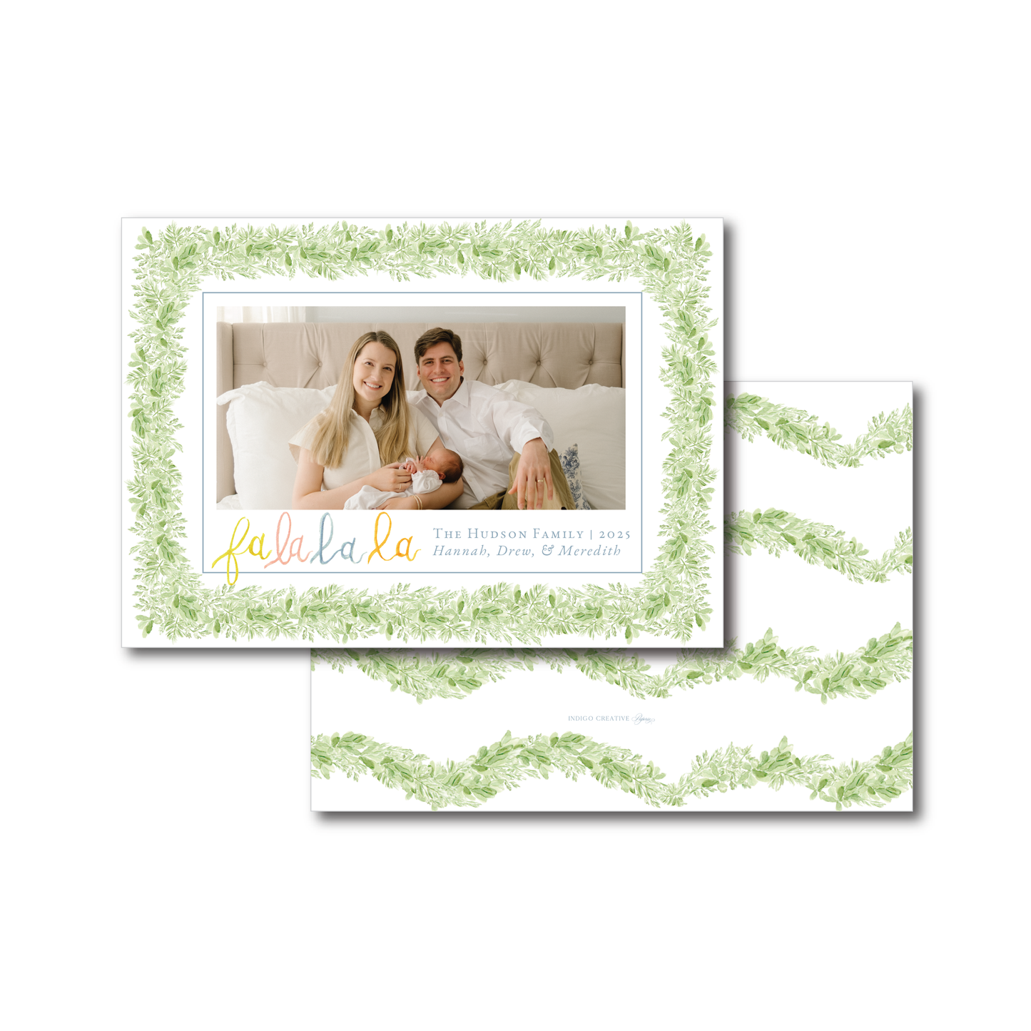 Fa La La La Letters Garland