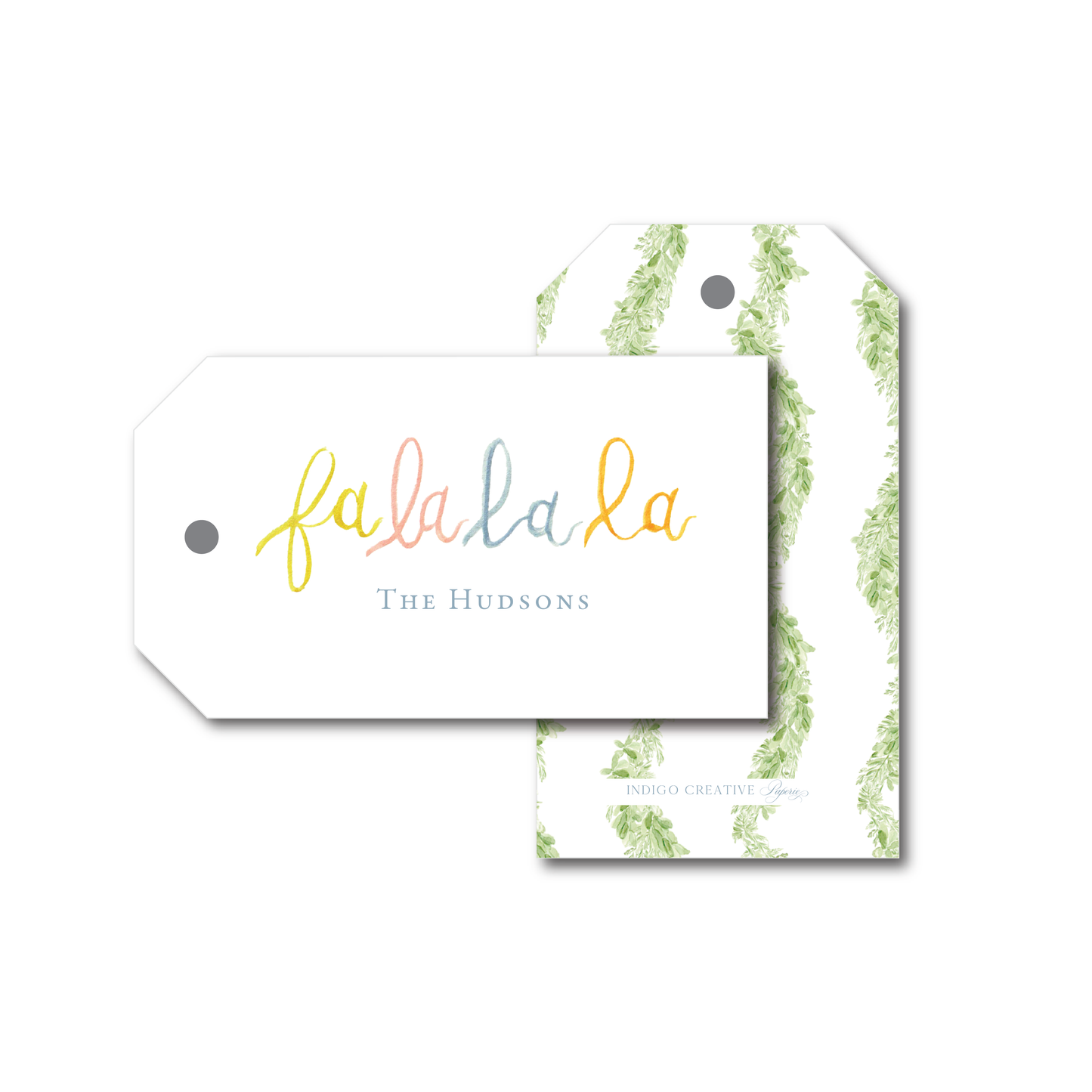 Fa La La La Letters Tags