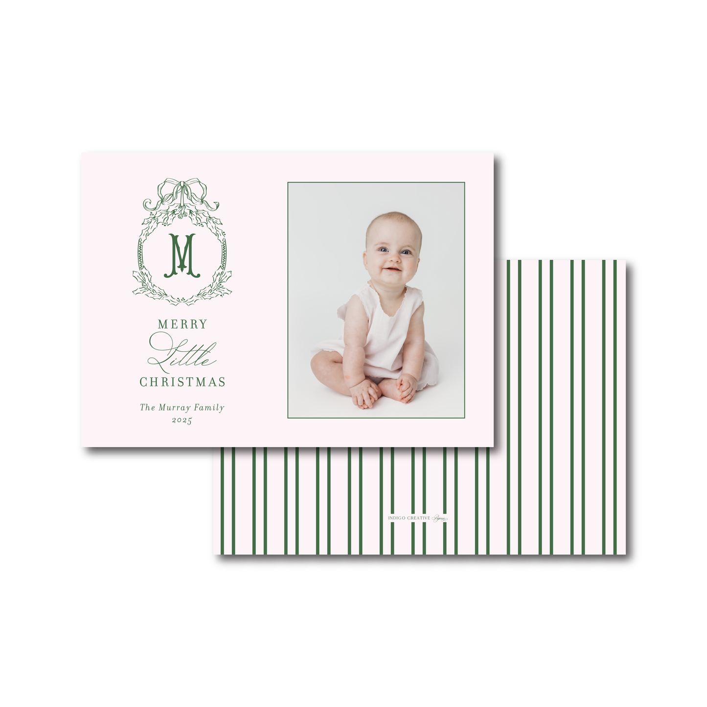 Holly & Bows Horizontal